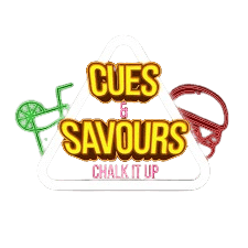 Cues & Savours Logo